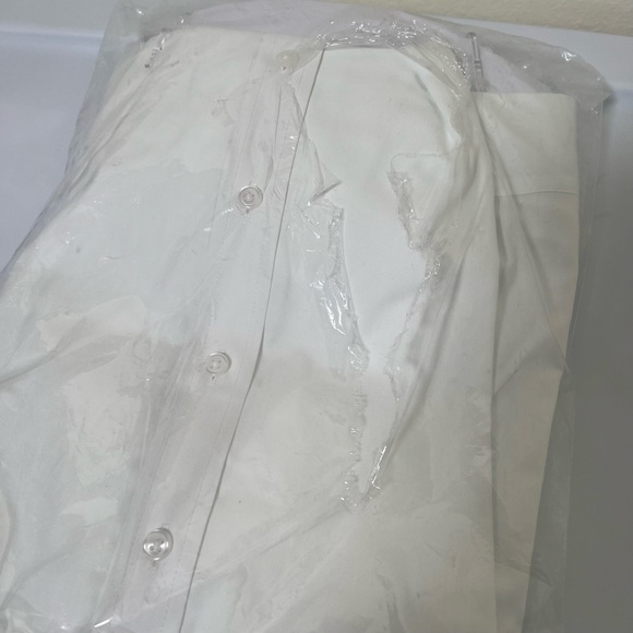 Cintas Design Collective Tailored Non-Iron Collared Shirt Size 16 34/35 - Picture 5 of 5